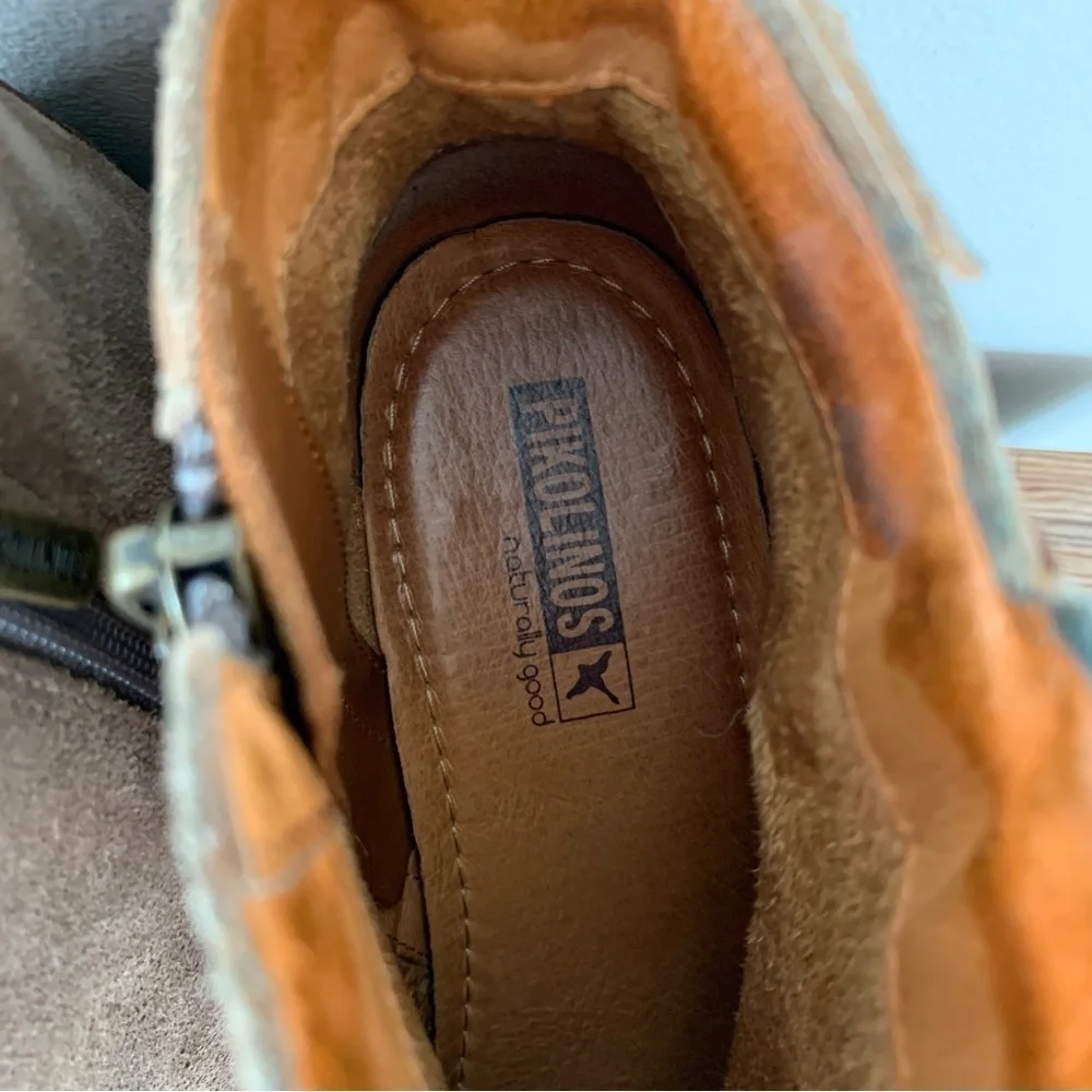 Pikolino‎ Suede Booties with Leather Tassel Detail Size 37/7 - Picture 2 of 9